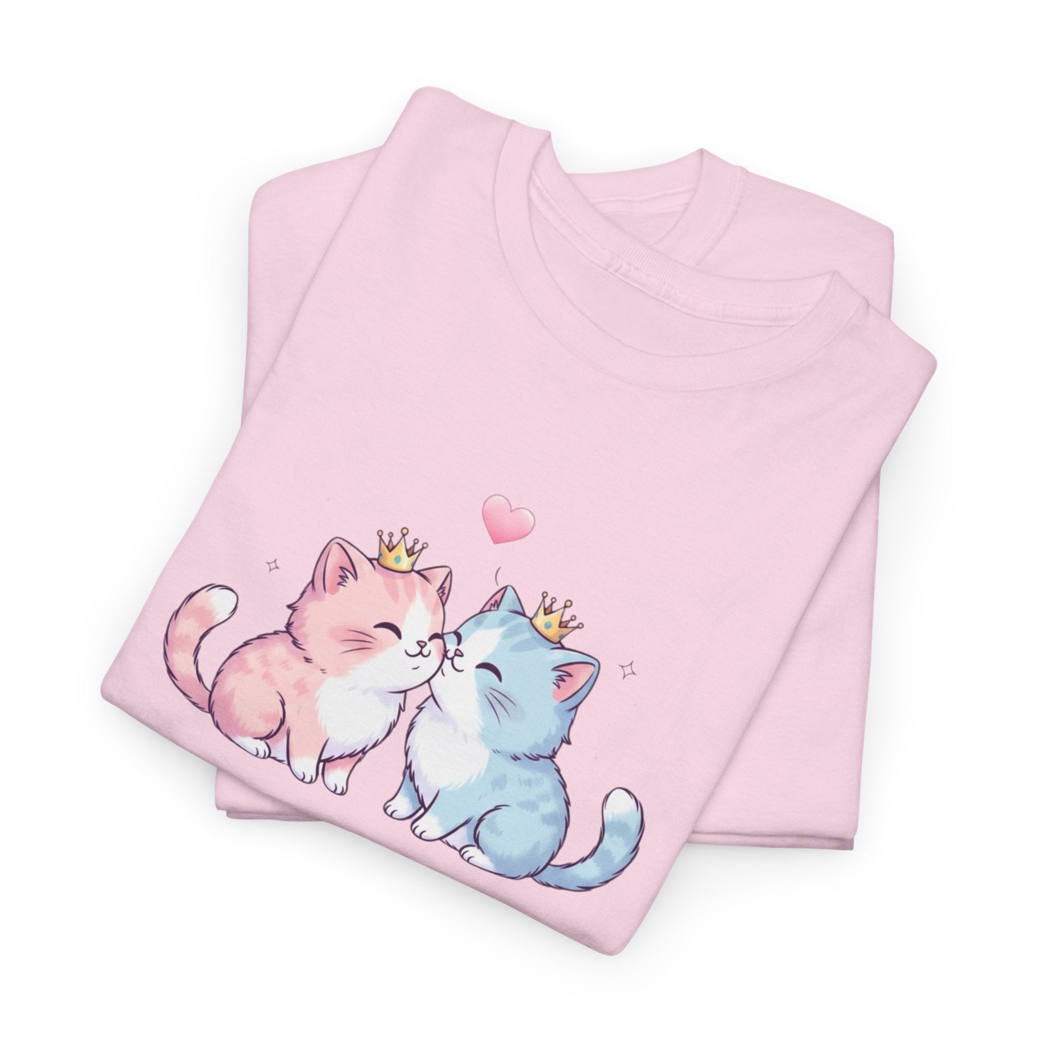 "To love, honour, and meowage®" Cat Couple Graphic Tee