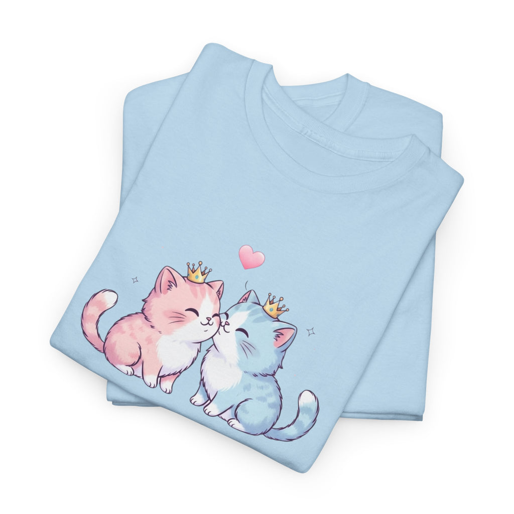 "To love, honour, and meowage®" Cat Couple Graphic Tee