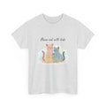 "Meow-ied with kids" Cat Couple Graphic Tee