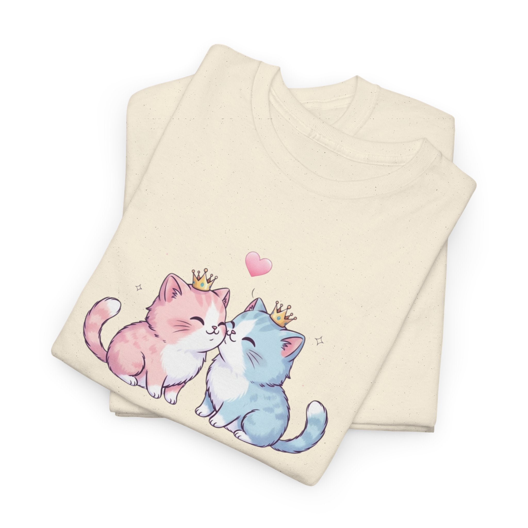 "To love, honour, and meowage®" Cat Couple Graphic Tee