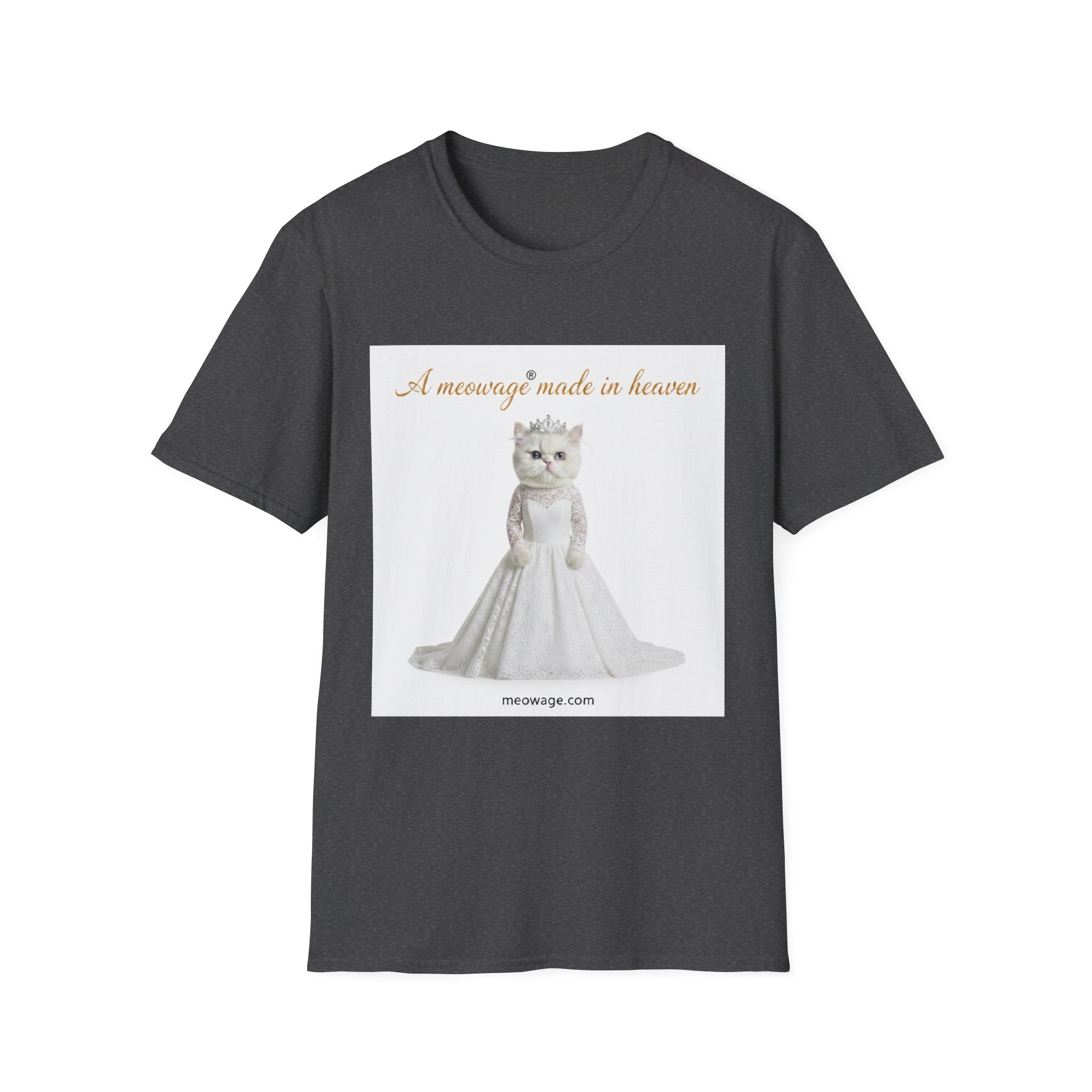 Cat Angel T-Shirt - "A Messenger Made in Heaven" Graphic Tee