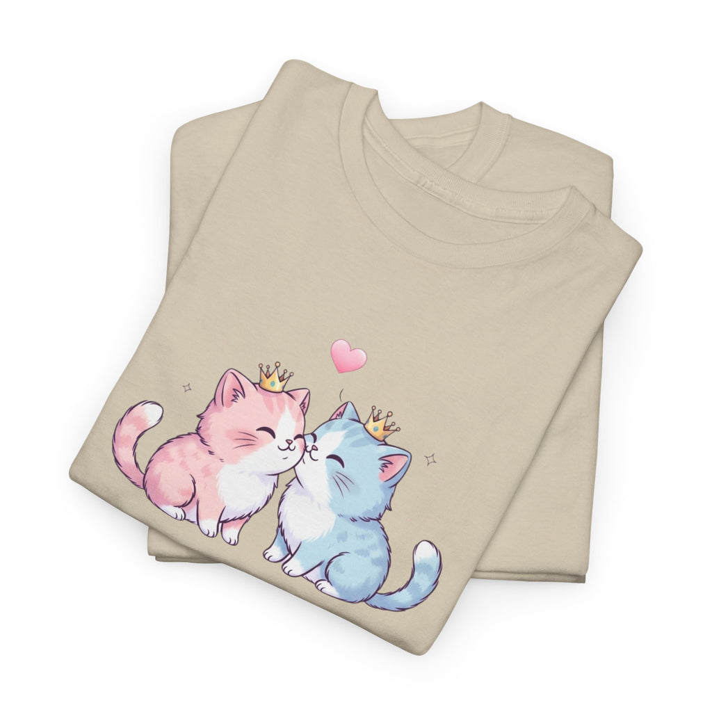 "To love, honour, and meowage®" Cat Couple Graphic Tee