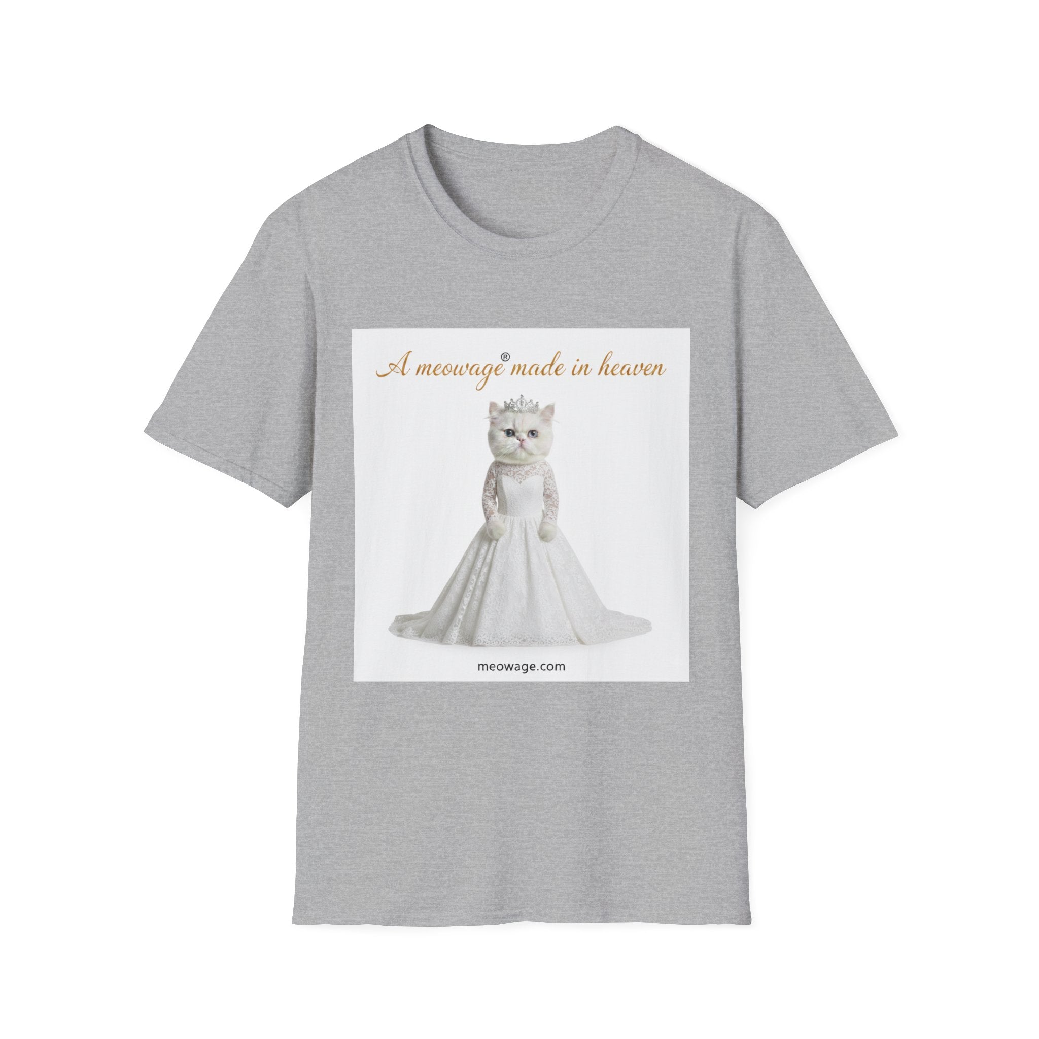 Cat Angel T-Shirt - "A Messenger Made in Heaven" Graphic Tee