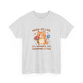 "Meow-ied Life: 10% Romance, 90% Scooping Litter" Cat Graphic Tee