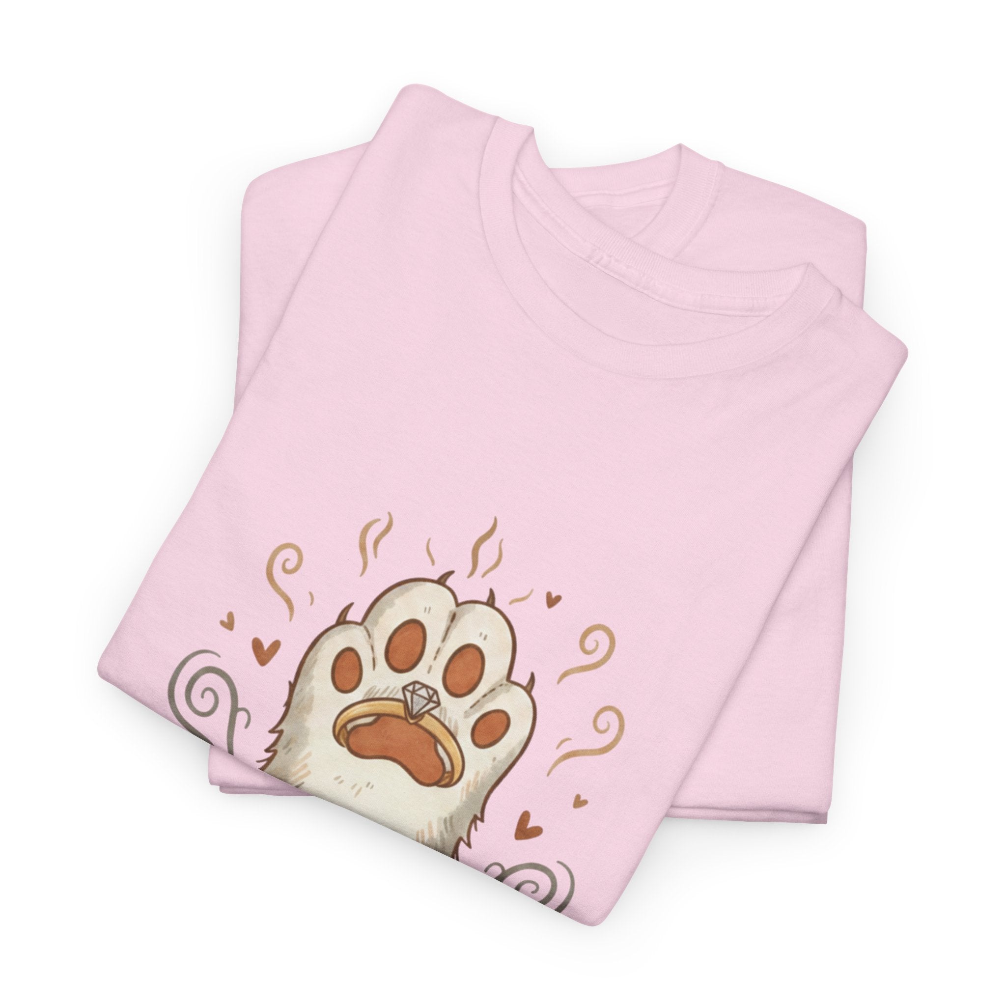"Asking for your hand in meowage®" Graphic Tee