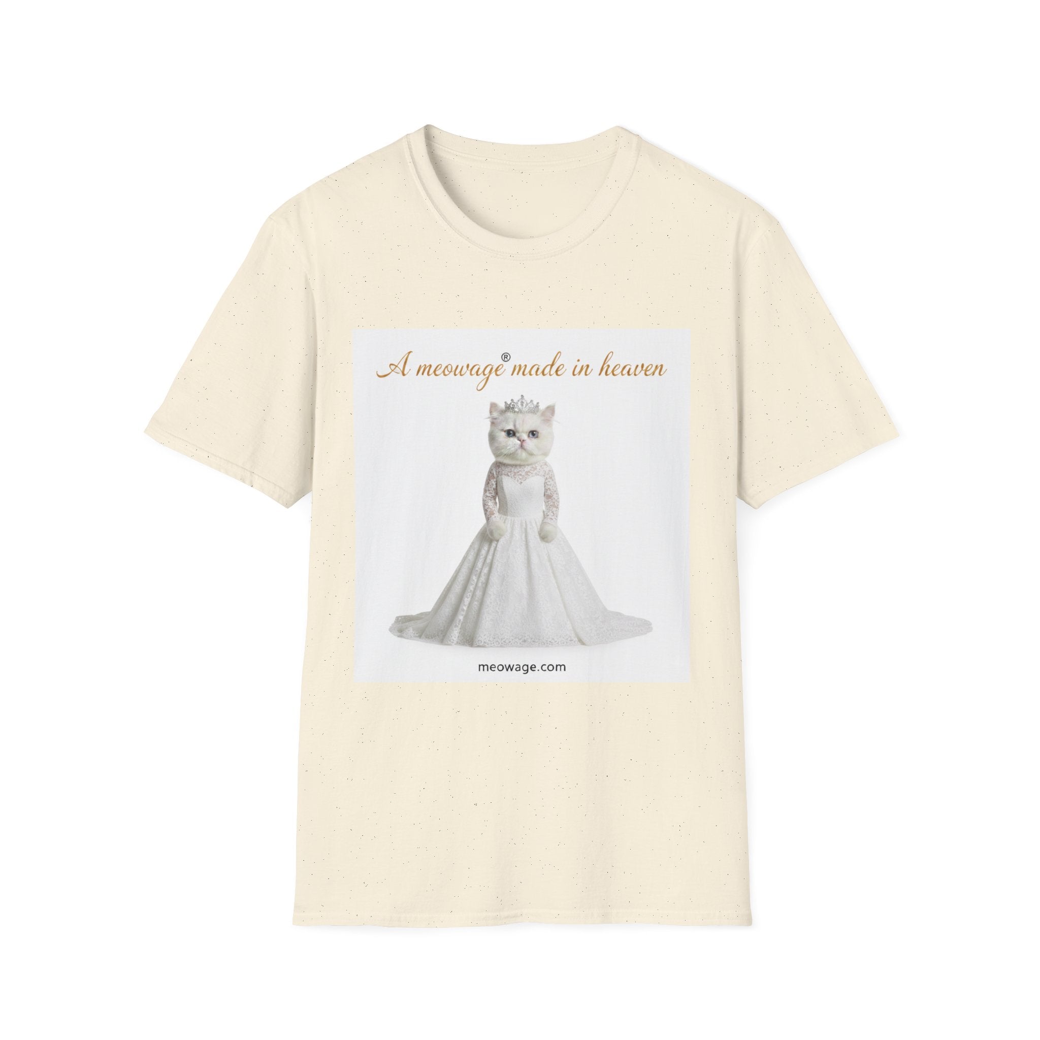 Cat Angel T-Shirt - "A Messenger Made in Heaven" Graphic Tee