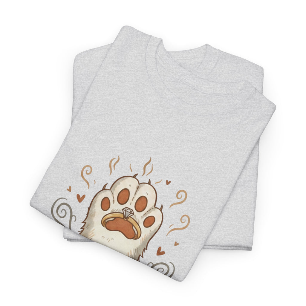 "Asking for your hand in meowage®" Graphic Tee